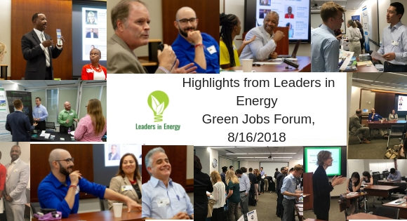Photos from 2018 Green Jobs Forum