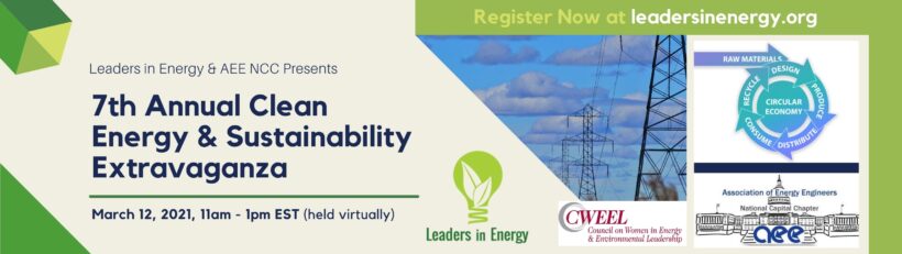 7th Annual Clean Energy & Sustainability Extravaganza: Sustainability and Gender Equity Towards a Greener Future
